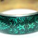 Metalowa szeroka BRANSOLETKA orient
