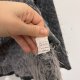 Puszysty sweter z dużą białą gwiazdą, włochacz "travis" 50% angora S M L