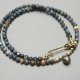 Muszla dark blue /choker - 18.11.25/ - Szlachetna kolekcja