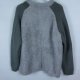 Sweter kardigan kudłacz narzutka / XL