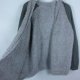 Sweter kardigan kudłacz narzutka / XL