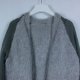 Sweter kardigan kudłacz narzutka / XL