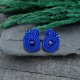 Kolczyki sutasz niebieskie sztyfty "Largo" lapis lazuli małe lekkie