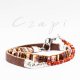 mozaika w słońcu 301 - bransoletka z karneolem