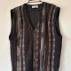 Wełniany vintage bezrękawnik Paolo Negrato – 80% wełna merynosowa XL XXL