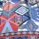 Chusta vintage wzory apaszka szalik aztecki