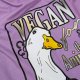 T-shirt - VEGAN GĘŚ SMALEC Z FASOLI (UNISEX XXL)