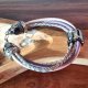 ETNO CERAMIKA NA RZEMIENIACH - autorska bransoletka