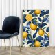 Plakat botaniczny cytryny - format  61x91 cm