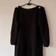 Czarna sukienka-sweterek H&M z guzikami na ramionach L / 40 / 12·Bardzo dobry·H&M