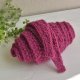 Szalissant – mini szalik z alpaki, malinowy róż