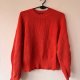 Czerwony bawełniany sweter C&A – klasyka w intensywnym kolorze M / 38 / 10·Bardzo dobry