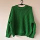Zielony sweter o grubym splocie L – miękki, ciepły, efektowny kolor oversize L / 40 / 12·Bardzo dobry·Primark