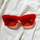CZERWONE OKULARY - VINTAGE STYLE