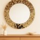 Lustro okrągłe złote, różne wymiary.50,60,70,80cm