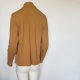 klasyczna bluzka dzianinowy półgolf damski bawełna beż toffi camel 38 / 40 Hu11