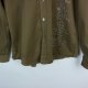 GAS koszula casual vintage bawełna khaki / M