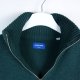 Jack&Jones sweter półgolf zip green / L
