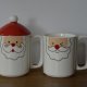 dwa świąteczne kubki mikołaje Lawrence Grey