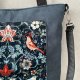 Duża torba na ramię - ornament ptaszki