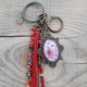 Brelok z kwiatowym medalionem Rose Charm