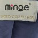 Vintage  Minge Collection granatowy żakiet taliowany S