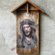 Obraz Chrystus - malowany na starych deskach