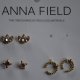kolczyki Anna Field duży zestaw 6 par nowe