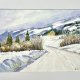 Wakacje w górach. 42/30cm Original Akwarela A3