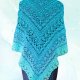 Chusta szydełkowa Turkusowy Zakątek