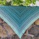 Chusta szydełkowa Turkusowy Zakątek