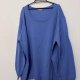 Niebieski cienki sweter oversize Janina – elegancki, lekki, klasyczny Janina Rozmiar 8XL / 56 / 28