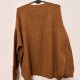 Sweter FRANSA • karmelowy ażurowy oversize • miękki i lekki 6XL / 52 / 24·Bardzo dobry