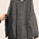 Sheego sweter melanżowy oversize czarno-biały 5XL / 50 / 22·Bardzo dobry·Speedo