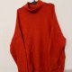 Oversize sweter Monari z golfem, ciepła mieszanka wełny, intensywny pomarańcz 5XL / 50 / 22·Bardzo dobry·Monari