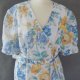 VINTAGE sukienka w kwiaty