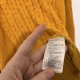 Musztardowy gruby sweter H&M, luźny krój oversize, splot warkoczowy, miękki i ciepły 8XL 9XL