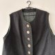 Elegancka wełniana kamizelka z austriackiej wełny & kaszmiru, klasyczne guziki, kieszenie, r. 48 4XL