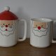 dwa świąteczne kubki mikołaje Lawrence Grey