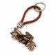 brelok skórzany "MOTOCYKL" COPPER II