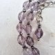 Choker ametyst szklisty