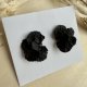 Kolczyki Black Petals