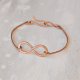 Bransoletka z miedzi - symbol nieskończoności /1/