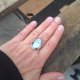 Larimar - pierścionek regulowany