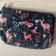 Kosmetyczka leśny print - lisy sarny grzyby Nowa