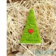 ZIELONE CHOINKI ozdoby świąteczne na choinkę na święta prezent upominek dekoracje Święta Boże Narodzenie zestaw w pudełku