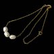 Ponadczasowy łańcuszek z perłami c1323