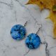 Kolczyki - Błękitne Kwiaty