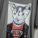 T-shirt KOT PUNK - UNISEX - rozm. XXL