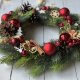 Bożonarodzeniowy wianek na drzwi, wielosezonowy